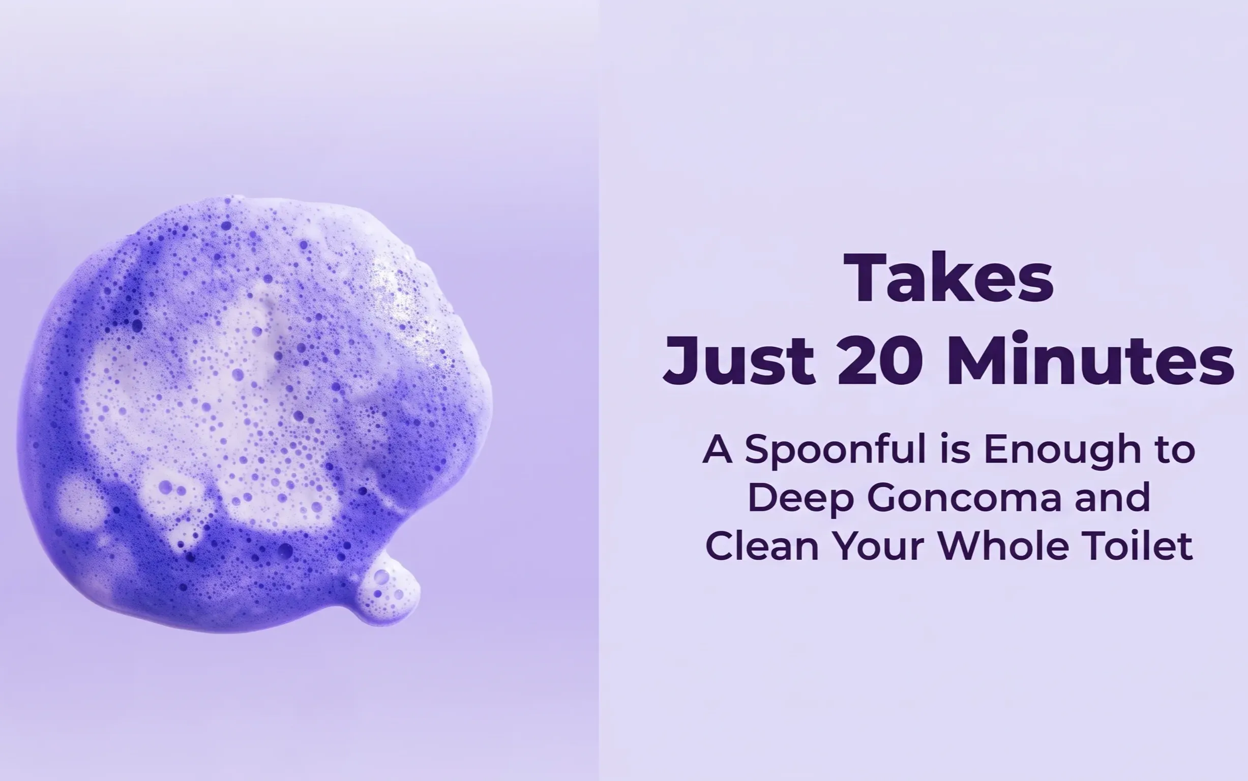 Fizz Clean need just 20 minutes