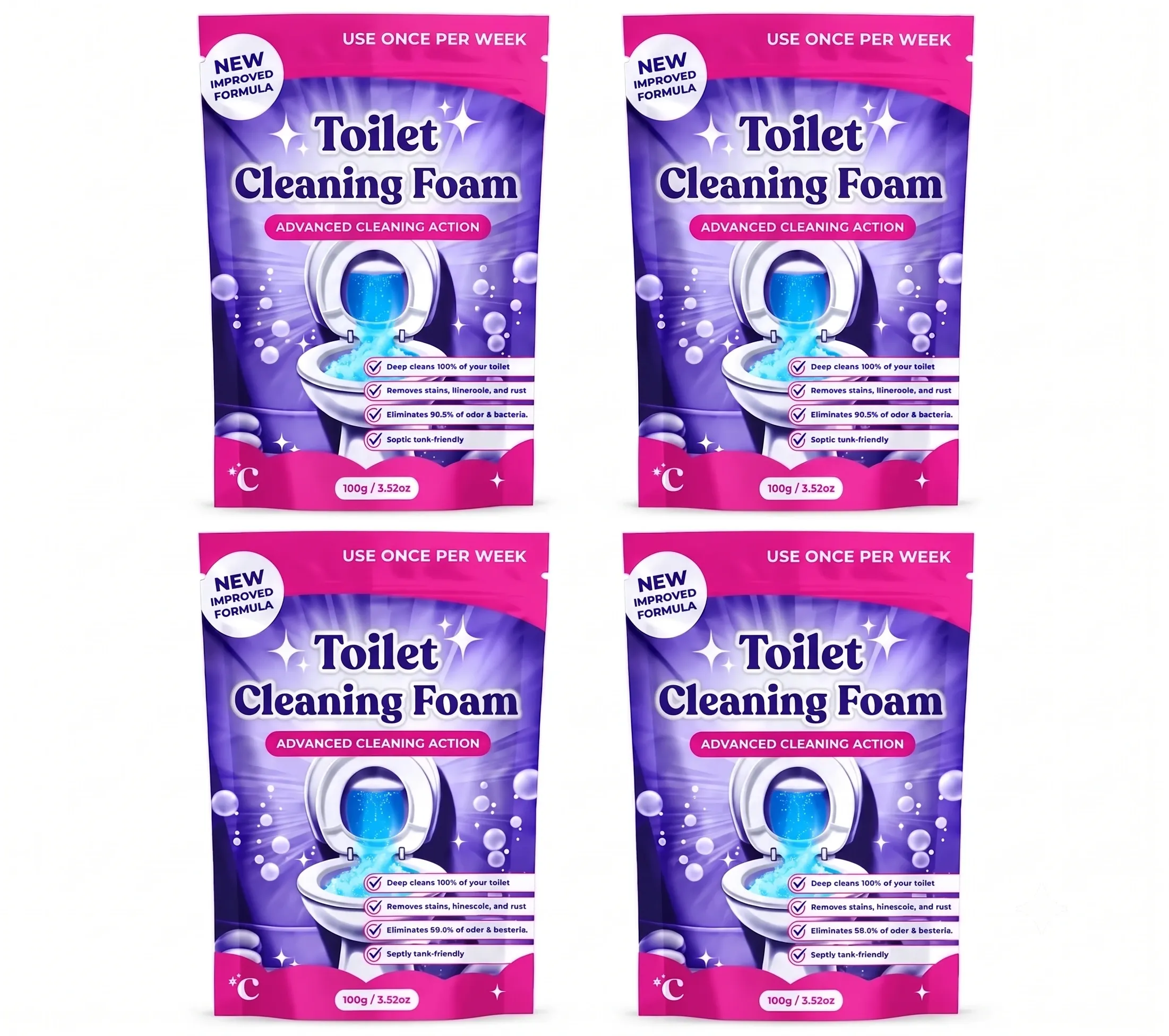 Four Fizz Clean Set